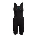 Powerskin Air3 Open Back Black Teal Arena Wettkampfanzug