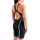 Powerskin Air3 Open Back Black Teal Arena Wettkampfanzug