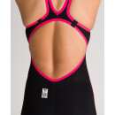 ARENA W PSKIN R-EVO Open Water Open Back Black Fluo Yellow