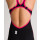 ARENA W PSKIN R-EVO Open Water Open Back Black Fluo Yellow