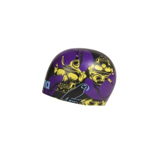 ARENA Moulded Badekappe mit Druck Crazy Driving Skull 234