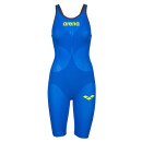 Carbon Air2 FBSL Open Back Electric Blue-Dark Grey-Fluo Yellow Arena Wettkampfanzug 34