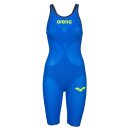 Carbon Air2 FBSL Open Back Electric Blue-Dark Grey-Fluo Yellow Arena Wettkampfanzug 38