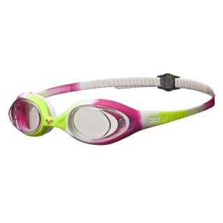 Spider Junior Arena Schwimmbrille pink/grün/weiss - 16