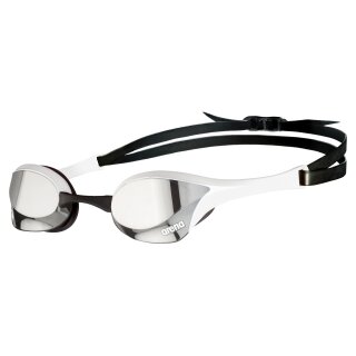ARENA Cobra Ultra Mirror Swipe Outdoor Wettkampf Brille Silber Weiß 510