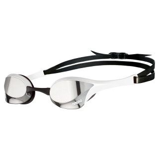 ARENA Cobra Ultra Mirror Swipe Outdoor Wettkampf Brille Silber Weiß 510