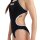 ARENA One Double Cross Back Black White Silber