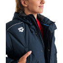 ARENA  Team Parka Solid schwarz mit TWV Logo XS