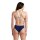 One Double Cross Back Navy White Silber Arena Schwimmanzug 32