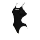 ARENA One Double Cross Back Black White Silber 32
