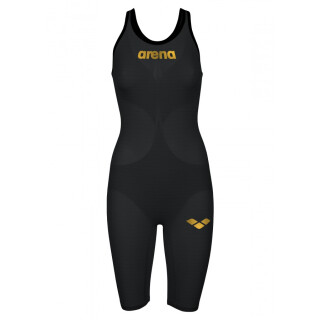 Carbon Air2 FBSL Open Back Black Gold Arena Wettkampfanzug 26