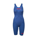Carbon Glide Open Back Ocean Blue Arena Wettkampfanzug 28