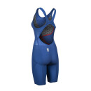 Carbon Glide Open Back Ocean Blue Arena Wettkampfanzug 28