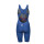 Carbon Glide Open Back Ocean Blue Arena Wettkampfanzug 28