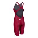 Powerskin ST Next Open Back Deep Red Arena Wettkampfanzug 36