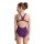 ARENA Team Badeanzug Swim Pro Solid Girl  Plum White 152