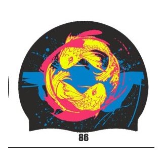 Gemusterte Badekappen Koi 86