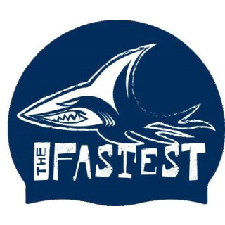 Gemusterte Badekappen Fastest 35