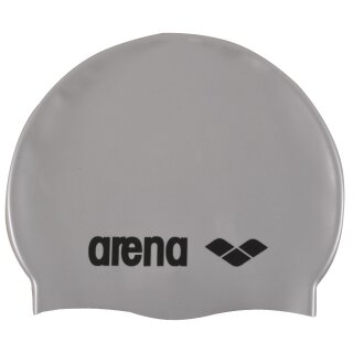 ARENA Silicon Classic Badekappe Silber 51