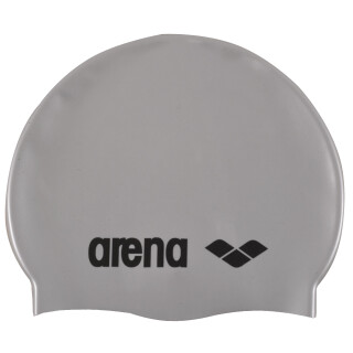 ARENA Silicon Classic Badekappe Silber 51