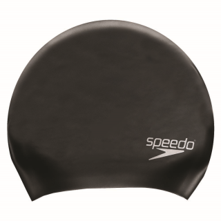 SPEEDO Badekappe Long Hair Schwarz