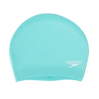 SPEEDO Badekappe Long Hair für lange Haare Hellgrün