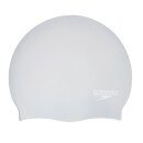SPEEDO Badekappe Long Hair für lange Haare Silber