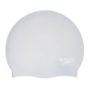 SPEEDO Badekappe Long Hair für lange Haare Silber