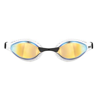 ARENA Schwimmbrille Air-Speed Mirror Yellow Cooper White Indoor 202