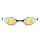 ARENA Schwimmbrille Air-Speed Mirror Yellow Cooper White Indoor 202