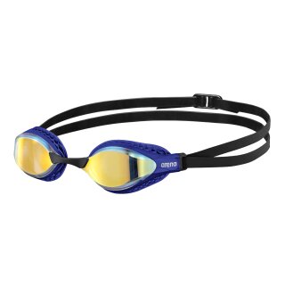 ARENA Schwimmbrille Air-Speed Mirror Yellow Copper Blue Indoor 203