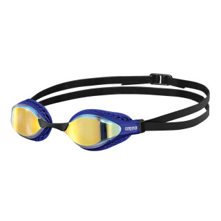 ARENA Schwimmbrille Air-Speed Mirror Yellow Cooper Blue Indoor 203