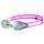 ARENA Tracks Junior Schwimmbrille verspiegelt Silver White Fuchsia 18