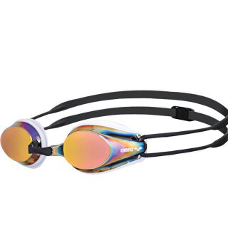Tracks Mirror Arena Schwimmbrille White Redcopper Black 34
