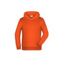 JN Junior Hoody Weiß Melliert 110/116