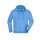 JN Unisex Hooded Jacket Grau Melliert S
