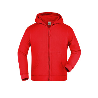 JN Junior Hooded Jacket Rot 158/164
