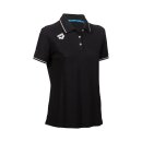 Womens Team Poloshirt Solid Cotton Weiß 100 XL