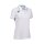 Womens Team Poloshirt Solid Cotton Weiß 100 XL