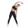 ARENA Team Long Tight Panel Damen Schwarz M