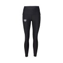 Womens Team Long Tight Panel Schwarz XL