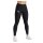 Womens Team Long Tight Panel Schwarz XL