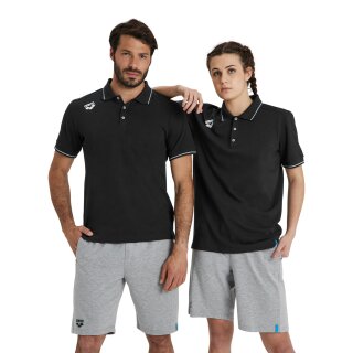 Unisex Team Poloshirt Baumwolle Weiß 100 L
