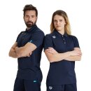 Unisex Team Poloshirt Solid Weiß 100 XS