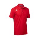 Unisex Team Poloshirt Solid Schwarz 500 L