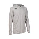 Team Hooded Long Sleeve T-Shirt Panel Navy meliert 770 S
