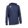 Team Hooded Long Sleeve T-Shirt Panel Navy meliert 770 S