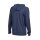 Team Hooded Long Sleeve T-Shirt Panel Navy meliert 770 S