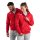 Unisex Team Hooded Jacket Panel Rot 400 XS