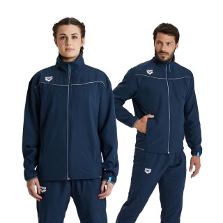 ARENA Team Jacket Panel Unisex Navy 700 L